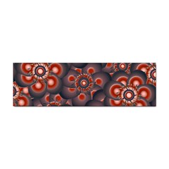 Modern Floral Decorative Pattern Print Bumper Sticker by dflcprints