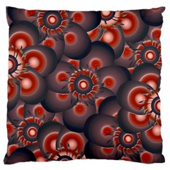 Modern Floral Decorative Pattern Print Standard Flano Cushion Case (two Sides) by dflcprints