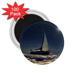 Navigating Trough Clouds Dreamy Collage Photography 2 25  Button Magnet (100 Pack) by dflcprints