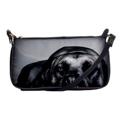 Beefy Girl Black And White Evening Bag