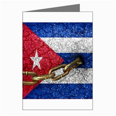 United States And Cuba Flags United Design Greeting Card (8 Pack) by dflcprints