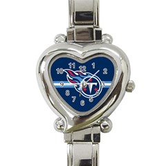 Tennessee Titans National Football League Nfl Teams Afc Heart Italian Charm Watch 