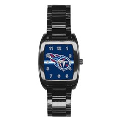 Tennessee Titans National Football League Nfl Teams Afc Stainless Steel Barrel Watch