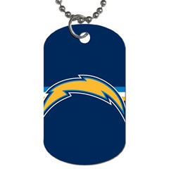 San Diego Chargers National Football League Nfl Teams Afc Dog Tag (one Sided) by SportMart