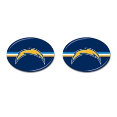 San Diego Chargers National Football League Nfl Teams Afc Cufflinks (oval) by SportMart