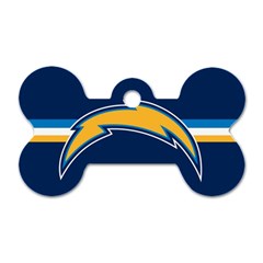 San Diego Chargers National Football League Nfl Teams Afc Dog Tag Bone (one Sided) by SportMart