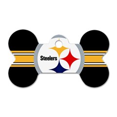 Pittsburgh Steelers National Football League Nfl Teams Afc Dog Tag Bone (one Sided) by SportMart