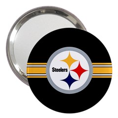 Pittsburgh Steelers National Football League Nfl Teams Afc 3  Handbag Mirror