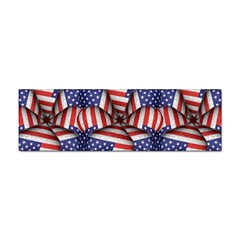 Modern Usa Flag Pattern Bumper Sticker 10 Pack by dflcprints