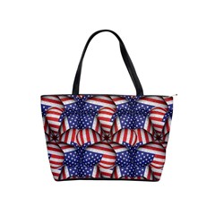 Modern Usa Flag Pattern Large Shoulder Bag