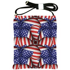 Modern Usa Flag Pattern Shoulder Sling Bag