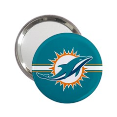 Miami Dolphins National Football League Nfl Teams Afc Handbag Mirror (2 25 )