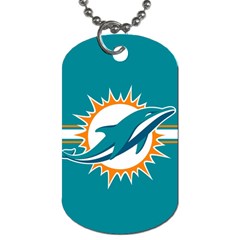 Miami Dolphins National Football League Nfl Teams Afc Dog Tag (two-sided)  by SportMart