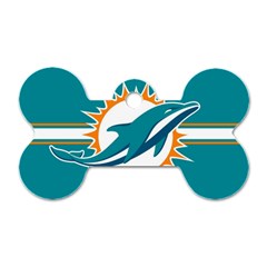 Miami Dolphins National Football League Nfl Teams Afc Dog Tag Bone (one Sided) by SportMart