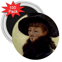 Kathleen Anonymous Ipad 3  Button Magnet (100 Pack) by AnonMart