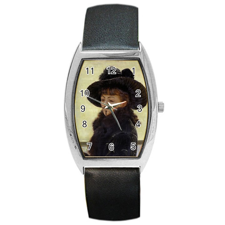 Kathleen Anonymous Ipad Tonneau Leather Watch