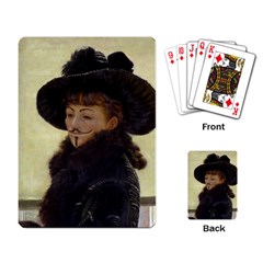 Kathleen Anonymous Ipad Playing Cards Single Design