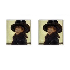 Kathleen Anonymous Ipad Cufflinks (square) by AnonMart