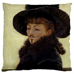 Kathleen Anonymous Ipad Large Cushion Case (single Sided)  by AnonMart