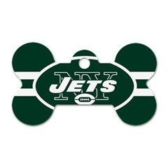 New York Jets National Football League Nfl Teams Afc Dog Tag Bone (two Sided) by SportMart