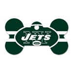 New York Jets National Football League Nfl Teams Afc Dog Tag Bone (Two Sided) Front