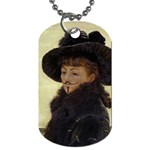 Kathleen Anonymous - James Tissot, 1877 Dog Tag (Two Sides) Front