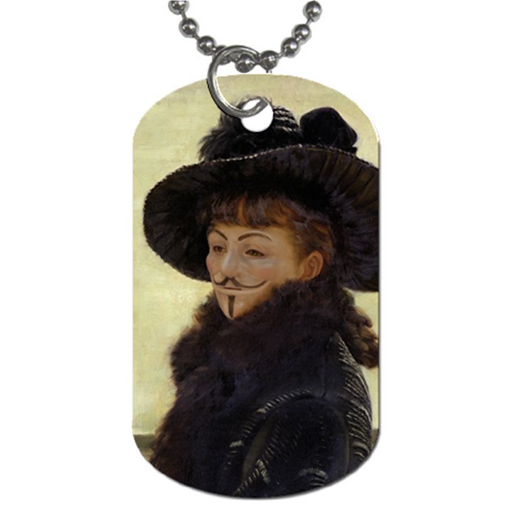 Kathleen Anonymous - James Tissot, 1877 Dog Tag (Two Sides)