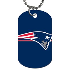 New England Patriots National Football League Nfl Teams Afc Dog Tag (one Sided) by SportMart