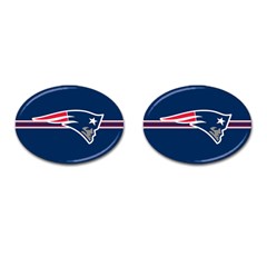 New England Patriots National Football League Nfl Teams Afc Cufflinks (oval) by SportMart