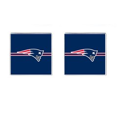 New England Patriots National Football League Nfl Teams Afc Cufflinks (square) by SportMart