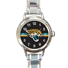 Jacksonville Jaguars National Football League Nfl Teams Afc Round Italian Charm Watch