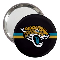 Jacksonville Jaguars National Football League Nfl Teams Afc 3  Handbag Mirror