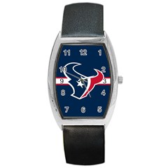 Houston Texans National Football League Nfl Teams Afc Tonneau Leather Watch by SportMart