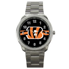 Cincinnati Bengals National Football League Nfl Teams Afc Sport Metal Watch by SportMart