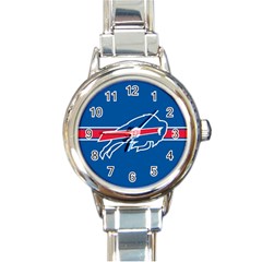 Buffalo Bills National Football League Nfl Teams Afc Round Italian Charm Watch by SportMart