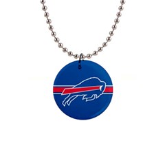 Buffalo Bills National Football League Nfl Teams Afc Button Necklace by SportMart