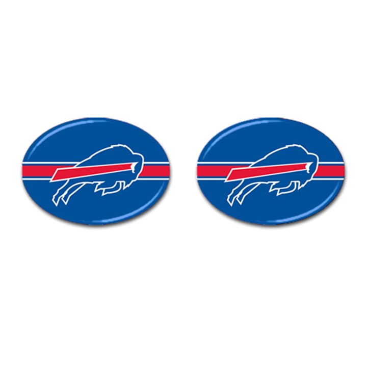 Buffalo Bills National Football League Nfl Teams Afc Cufflinks (Oval)