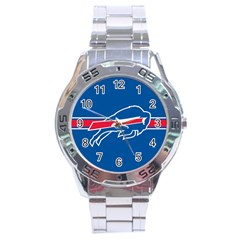 Buffalo Bills National Football League Nfl Teams Afc Stainless Steel Watch by SportMart