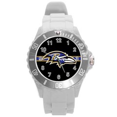 Baltimore Ravens National Football League Nfl Teams Afc Plastic Sport Watch (large)