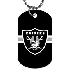 Oakland Raiders National Football League Nfl Teams Afc Dog Tag (one Sided) by SportMart