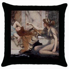 Godwardmischiefandanonipad Black Throw Pillow Case