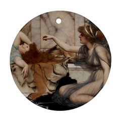 Godwardmischiefandanonipad Round Ornament (two Sides) by AnonMart