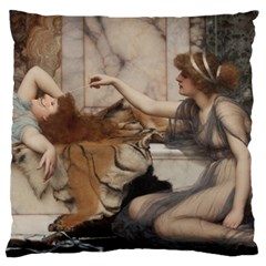 Godwardmischiefandanonipad Large Flano Cushion Case (two Sides)