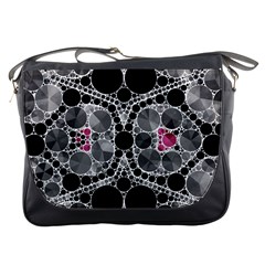 Bling Black Grey  Messenger Bag by OCDesignss