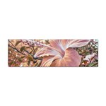 Fantasy Colors Hibiscus Flower Digital Photography Bumper Sticker 100 Pack Front