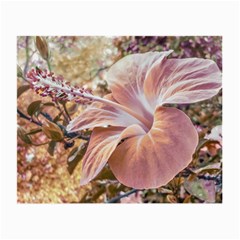 Fantasy Colors Hibiscus Flower Digital Photography Glasses Cloth (small) by dflcprints