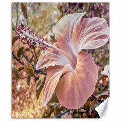 Fantasy Colors Hibiscus Flower Digital Photography Canvas 8  X 10  (unframed) by dflcprints