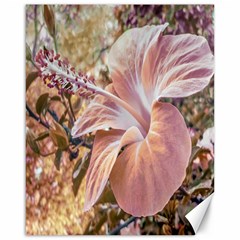 Fantasy Colors Hibiscus Flower Digital Photography Canvas 16  X 20  (unframed) by dflcprints