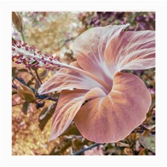 Fantasy Colors Hibiscus Flower Digital Photography Glasses Cloth (medium) by dflcprints