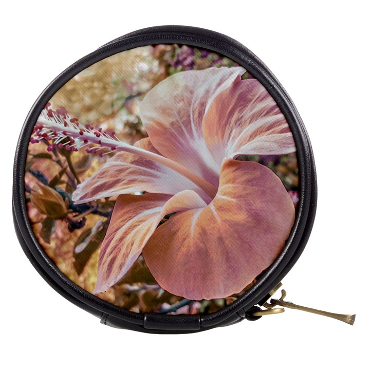 Fantasy Colors Hibiscus Flower Digital Photography Mini Makeup Case